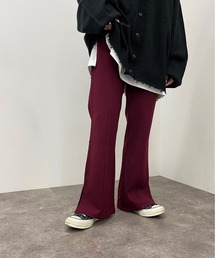 センターシームフレアパンツ【ZOZOTOWN限定アイテム】