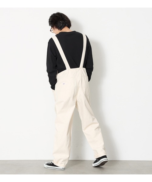Lee（リー）の「ルーズシルエット ビブオーバーオール（サロペット/オーバーオール・メンズ・オフホワイト/インディゴブルー/ワンウォッシュ/ライトインディゴブルー/ブラック・SMALL/MEDIUM/LARGE/X-LARGE）」の10枚目の写真