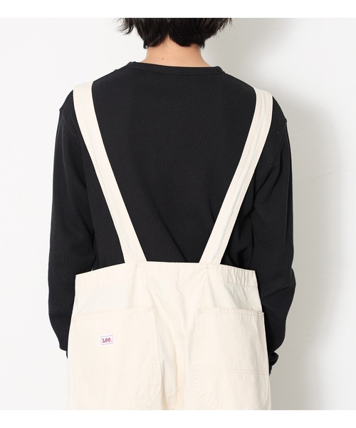 Lee（リー）の「ルーズシルエット ビブオーバーオール（サロペット/オーバーオール・メンズ・オフホワイト/インディゴブルー/ワンウォッシュ/ライトインディゴブルー/ブラック・SMALL/MEDIUM/LARGE/X-LARGE）」の12枚目の写真