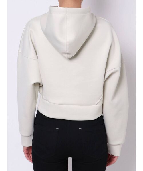 EMODA（エモダ）の「ボンディングジップフーディー（パーカー・レディース・ブラック/ブラウン/アイボリー・FREE）」の20枚目の写真