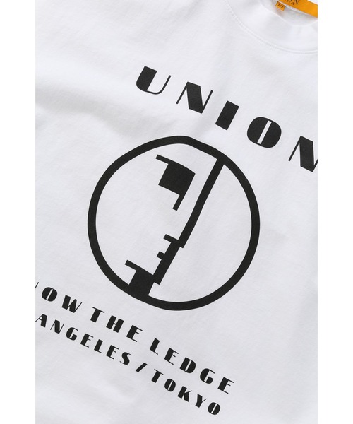 UNION(UNION TOKYO)(ユニオン)の「KTL TEE UNION ユニオン Tシャツ(Tシャツ/カットソー・メンズ・ホワイト×グリーン/グレー/ブラック×イエロー/ホワイト/ブルー/ホワイト×ピンク・SMALL/X-LARGE/LARGE/MEDIUM)」の10枚目の写真