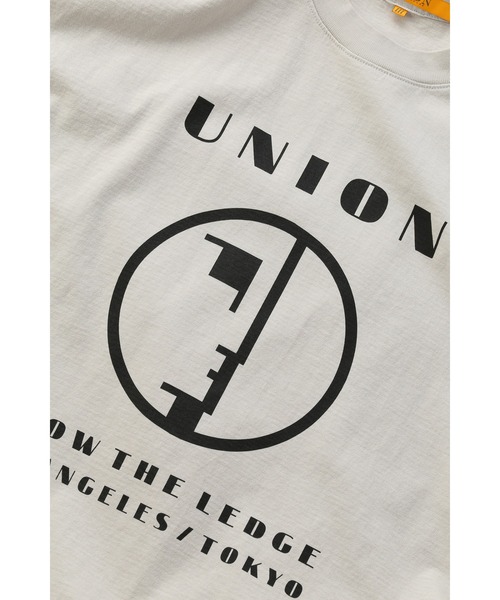 UNION(UNION TOKYO)(ユニオン)の「KTL TEE UNION ユニオン Tシャツ(Tシャツ/カットソー・メンズ・ホワイト×グリーン/グレー/ブラック×イエロー/ホワイト/ブルー/ホワイト×ピンク・SMALL/X-LARGE/LARGE/MEDIUM)」の12枚目の写真