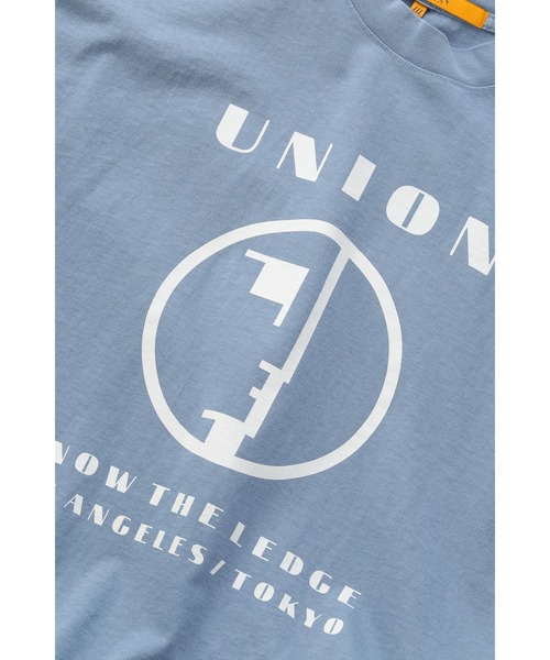 UNION(UNION TOKYO)(ユニオン)の「KTL TEE UNION ユニオン Tシャツ(Tシャツ/カットソー・メンズ・ホワイト×グリーン/グレー/ブラック×イエロー/ホワイト/ブルー/ホワイト×ピンク・SMALL/X-LARGE/LARGE/MEDIUM)」の14枚目の写真
