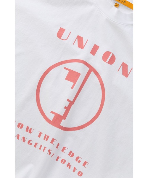 UNION(UNION TOKYO)(ユニオン)の「KTL TEE UNION ユニオン Tシャツ(Tシャツ/カットソー・メンズ・ホワイト×グリーン/グレー/ブラック×イエロー/ホワイト/ブルー/ホワイト×ピンク・SMALL/X-LARGE/LARGE/MEDIUM)」の16枚目の写真