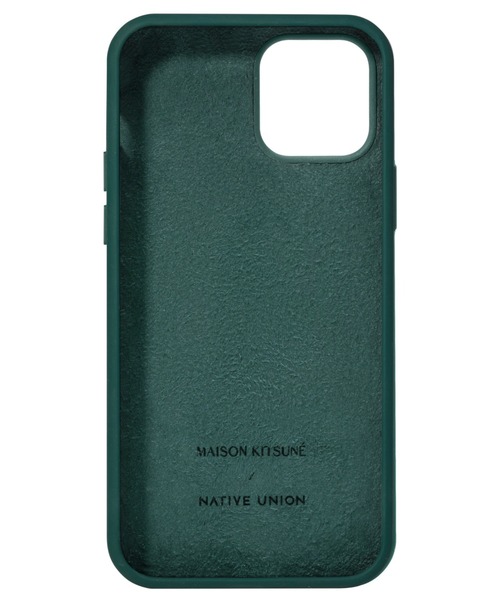 Maison Kitsune（メゾンキツネ）の「NATIVE UNION COOL-TONE FOX IPHONE CASE（スマホケース/カバー・メンズ・ダークグリーン・S）」の3枚目の写真