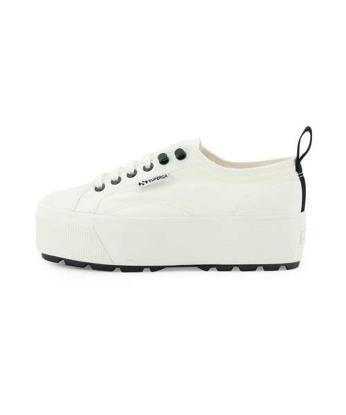 MADEMOISELLE ROPE'（マドモアゼル ロペ）の「【SUPERGA】プラットフォームスニーカー（スニーカー・レディース・オフホワイト・36/37/38）」の12枚目の写真
