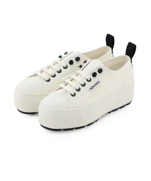MADEMOISELLE ROPE'（マドモアゼル ロペ）の「【SUPERGA】プラットフォームスニーカー（スニーカー・レディース・オフホワイト・36/37/38）」の13枚目の写真