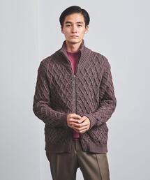 <Camoshita(カモシタ)> ニット ブルゾン