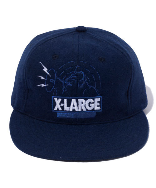 XLARGE（エクストララージ）の「BULLHORN OG BB CAP EF（キャップ・メンズ・ブラック/グレー/ネイビー・ONE SIZE）」の3枚目の写真