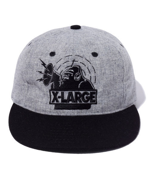 XLARGE（エクストララージ）の「BULLHORN OG BB CAP EF（キャップ・メンズ・ブラック/グレー/ネイビー・ONE SIZE）」の2枚目の写真