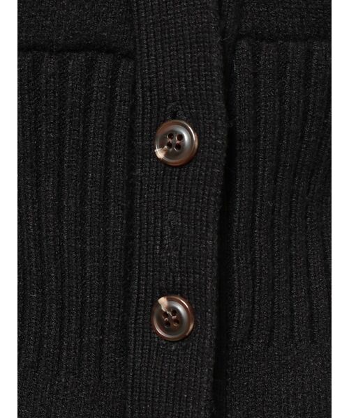 LAGUNAMOON（ラグナムーン）の「ウエストマークペプラムカーディガン（カーディガン/ボレロ・レディース・ブラック/ベージュ/グリーン系その他・FREE）」の12枚目の写真