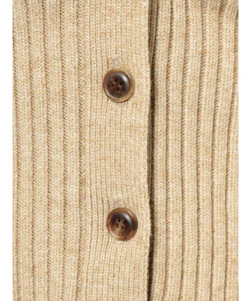 LAGUNAMOON（ラグナムーン）の「ウエストマークペプラムカーディガン（カーディガン/ボレロ・レディース・ブラック/ベージュ/グリーン系その他・FREE）」の11枚目の写真