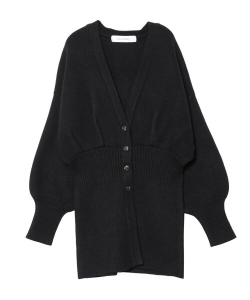 LAGUNAMOON（ラグナムーン）の「ウエストマークペプラムカーディガン（カーディガン/ボレロ・レディース・ブラック/ベージュ/グリーン系その他・FREE）」の18枚目の写真