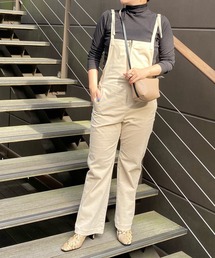 RIVE DROITE | 楽してオシャレ見えが叶う　ストレッチコールサロペット(サロペット/オーバーオール)