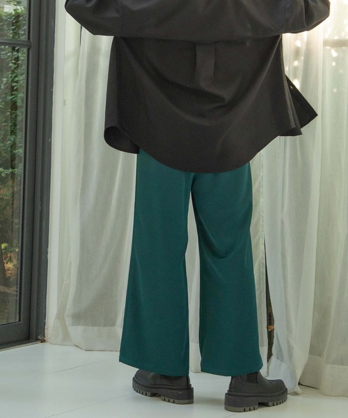 ANT（アント）の「サテンイージーパンツ【ANT】（その他パンツ・レディース・ブラック/グリーン/アイボリー・FREE）」の12枚目の写真