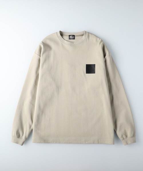 CAMP7(キャンプセブン)の「【CAMP7】エンボスロゴロンT(Tシャツ/カットソー・メンズ・ブラック/ネイビー/オフホワイト/ベージュ/ブラウン/グリーン・L/XL/S/M)」の20枚目の写真