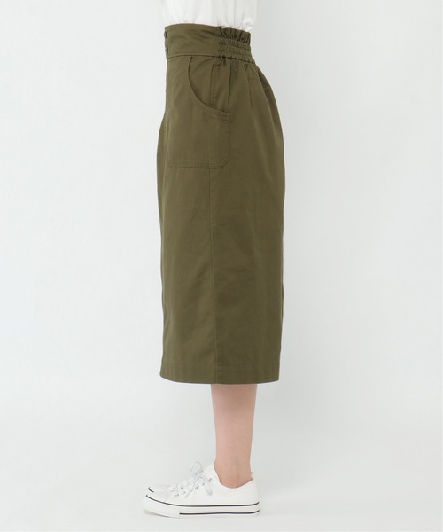 ikka（イッカ）の「ミリタリーIラインスカート（スカート・レディース・ベージュ/ネイビー/オリーブ・M/L）」の11枚目の写真