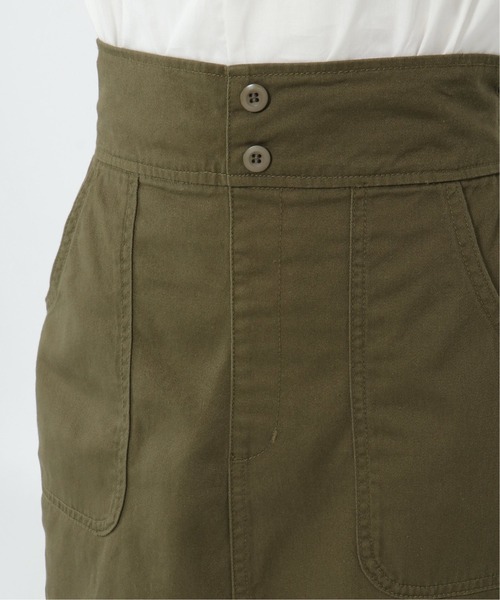ikka（イッカ）の「ミリタリーIラインスカート（スカート・レディース・ベージュ/ネイビー/オリーブ・M/L）」の13枚目の写真