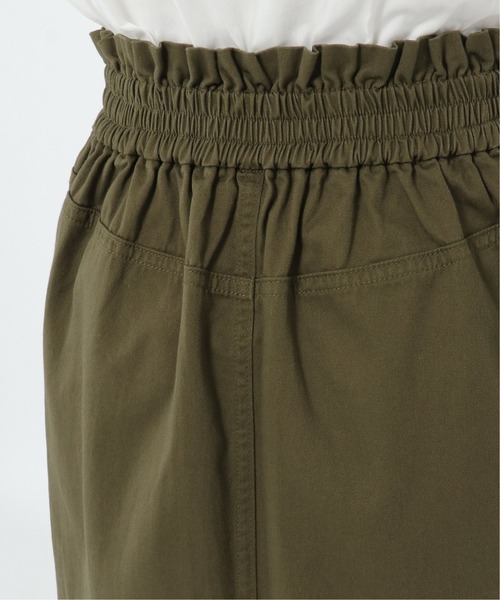 ikka（イッカ）の「ミリタリーIラインスカート（スカート・レディース・ベージュ/ネイビー/オリーブ・M/L）」の4枚目の写真