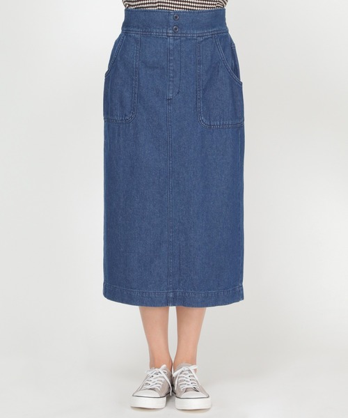 ikka（イッカ）の「ミリタリーIラインスカート（スカート・レディース・ベージュ/ネイビー/オリーブ・M/L）」の18枚目の写真