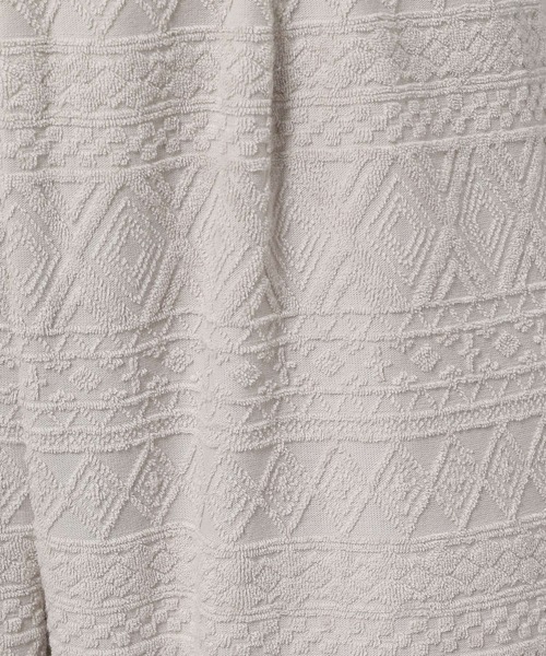 LAKOLE（ラコレ）の「パイルジャカードパンツ / 956945（その他パンツ・レディース・カーキ/スモーク/サンドグレー・SMALL/MEDIUM）」の9枚目の写真