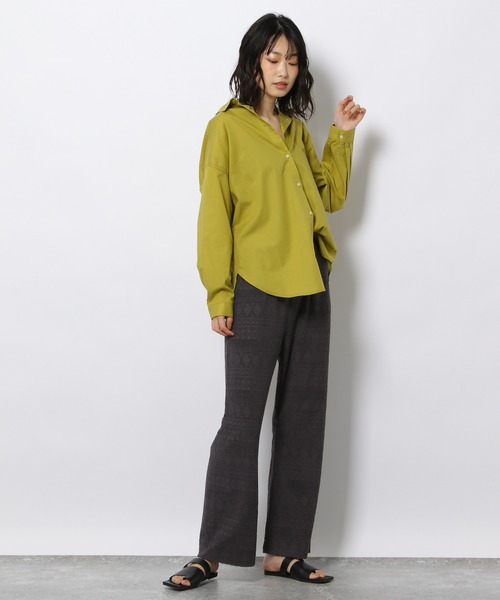 LAKOLE（ラコレ）の「パイルジャカードパンツ / 956945（その他パンツ・レディース・カーキ/スモーク/サンドグレー・SMALL/MEDIUM）」の12枚目の写真