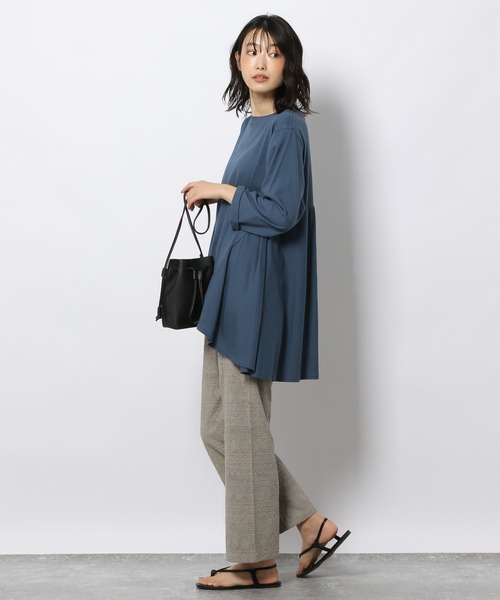 LAKOLE（ラコレ）の「パイルジャカードパンツ / 956945（その他パンツ・レディース・カーキ/スモーク/サンドグレー・SMALL/MEDIUM）」の16枚目の写真