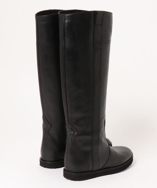 FABIO RUSCONI（ファビオルスコーニ）の「【 FABIO RUSCONI / ファビオルスコーニ 】 SETA / レザーロングブーツ（ブーツ・レディース・ブラック・38/35/36/37）」の3枚目の写真