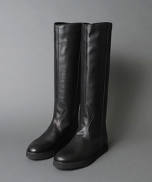【 FABIO RUSCONI / ファビオルスコーニ 】 SETA / レザーロングブーツ