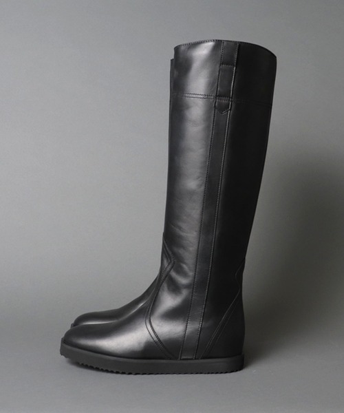 FABIO RUSCONI（ファビオルスコーニ）の「【 FABIO RUSCONI / ファビオルスコーニ 】 SETA / レザーロングブーツ（ブーツ・レディース・ブラック・38/35/36/37）」の13枚目の写真