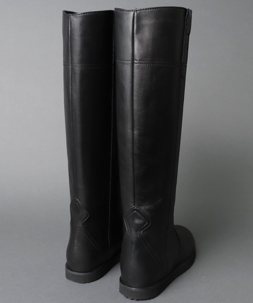 FABIO RUSCONI（ファビオルスコーニ）の「【 FABIO RUSCONI / ファビオルスコーニ 】 SETA / レザーロングブーツ（ブーツ・レディース・ブラック・38/35/36/37）」の8枚目の写真