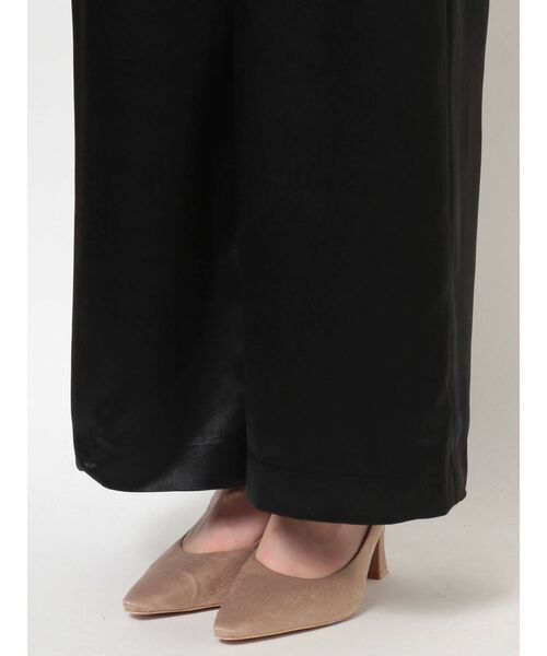 LAGUNAMOON(ラグナムーン)の「LADYハイウエストワイドパンツドレス(パンツドレス・レディース・ライトブルー/ブラック・SMALL/MEDIUM)」の9枚目の写真