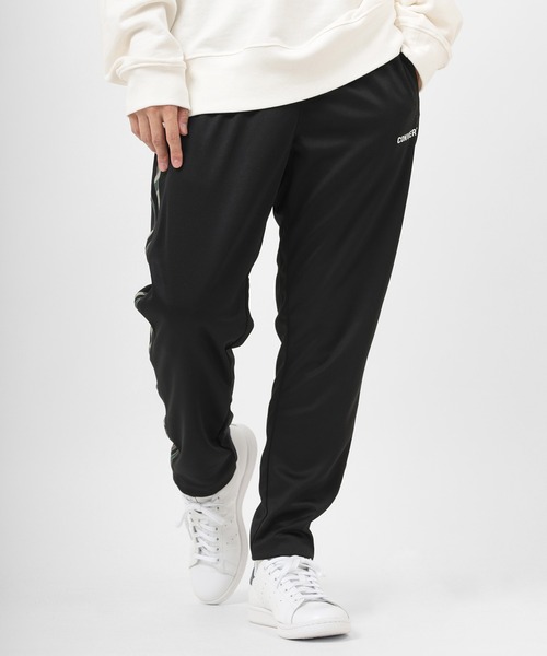 CONVERSE（コンバース）の「【CONVERSE/コンバース】 ワンポイント ライン入り トラックパンツ/ ジャージ（スウェットパンツ・メンズ・ブラック/ブラック系その他・M/L/XL）」の9枚目の写真