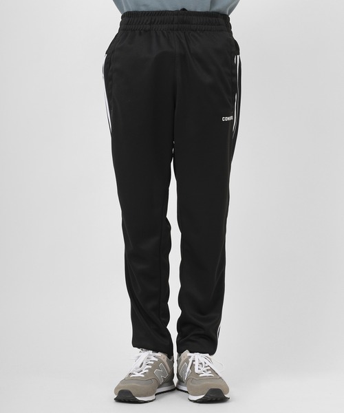 CONVERSE（コンバース）の「【CONVERSE/コンバース】 ワンポイント ライン入り トラックパンツ/ ジャージ（スウェットパンツ・メンズ・ブラック/ブラック系その他・M/L/XL）」の11枚目の写真
