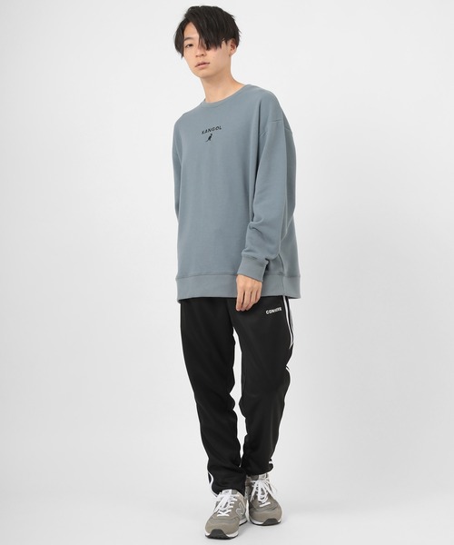 CONVERSE（コンバース）の「【CONVERSE/コンバース】 ワンポイント ライン入り トラックパンツ/ ジャージ（スウェットパンツ・メンズ・ブラック/ブラック系その他・M/L/XL）」の17枚目の写真