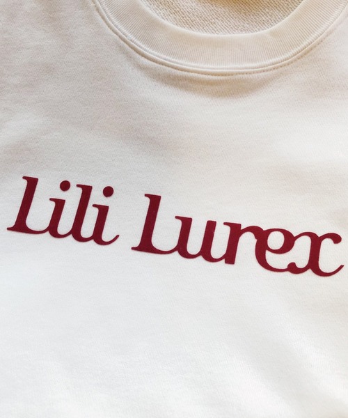 Banner Barrett（バナーバレット）の「【Lili Lurex】フロッキーロゴトレーナー（Tシャツ/カットソー・レディース・ボルドー/ホワイト/ブラウン・38）」の15枚目の写真