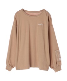 DURAS（デュラス）の「袖ボリュームバックプリントトップス（Tシャツ/カットソー）」