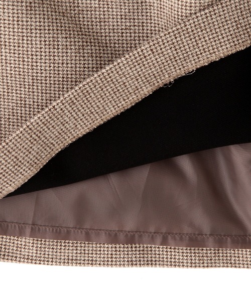 FREE'S MART（フリーズマート）の「【Sシリーズ対応】起毛チェック台形ミニスカート（スカート・レディース・ブラック系その他/ブラウン系その他・SMALL/MEDIUM）」の17枚目の写真