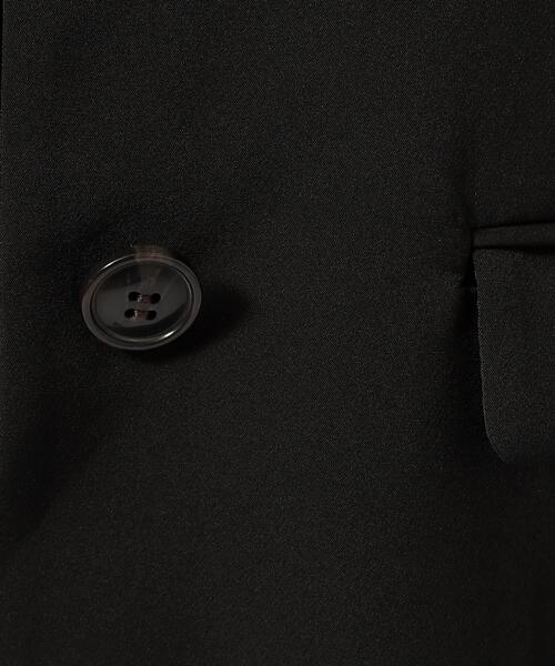 SHOO・LA・RUE（シューラルー）の「◆【S-3L】ダブルクロスミドル丈テーラードジャケット（テーラードジャケット・レディース・ブラック系1/ベージュ系その他5・01/02/03/04/05）」の9枚目の写真