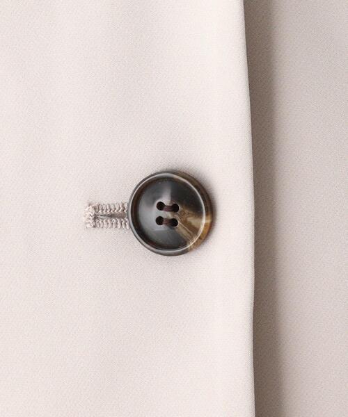 SHOO・LA・RUE（シューラルー）の「◆【S-3L】ダブルクロスミドル丈テーラードジャケット（テーラードジャケット・レディース・ブラック系1/ベージュ系その他5・01/02/03/04/05）」の6枚目の写真