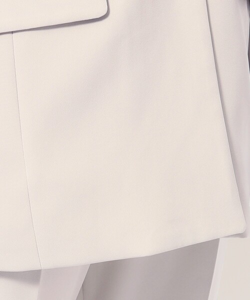 SHOO・LA・RUE（シューラルー）の「◆【S-3L】ダブルクロスミドル丈テーラードジャケット（テーラードジャケット・レディース・ブラック系1/ベージュ系その他5・01/02/03/04/05）」の18枚目の写真