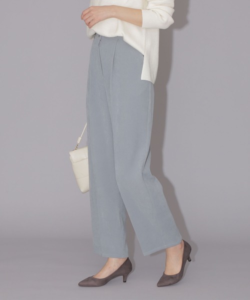 NATURAL BEAUTY BASIC（ナチュラルビューティーベーシック）の「パウダリーツイルイージーパンツ（その他パンツ・レディース・ベージュ/ブルー/オレンジ・SMALL/MEDIUM）」の3枚目の写真