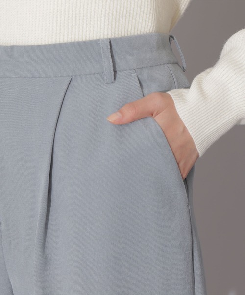 NATURAL BEAUTY BASIC（ナチュラルビューティーベーシック）の「パウダリーツイルイージーパンツ（その他パンツ・レディース・ベージュ/ブルー/オレンジ・SMALL/MEDIUM）」の6枚目の写真