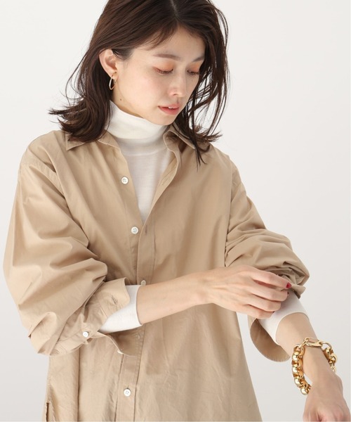 plage（プラージュ）の「Preciousタートルプルオーバー◆（ニット/セーター・レディース・ネイビー/ホワイト・38/36）」の2枚目の写真