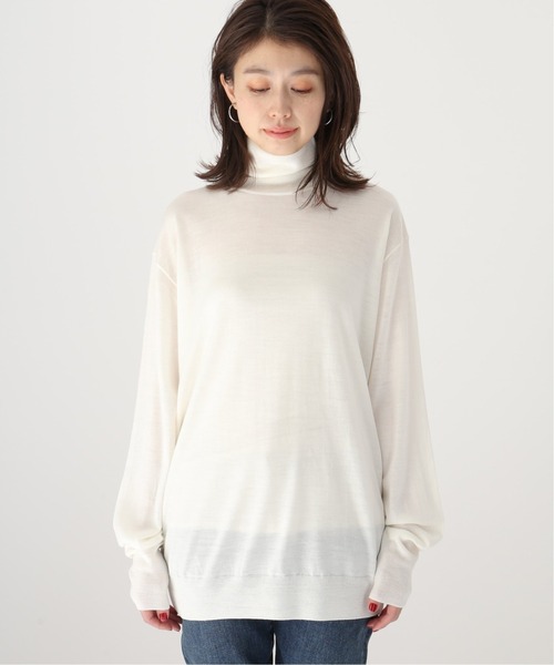 plage（プラージュ）の「Preciousタートルプルオーバー◆（ニット/セーター・レディース・ネイビー/ホワイト・38/36）」の16枚目の写真