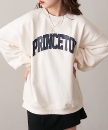 Chico | ルーズロゴステッチスウェット(スウェット)