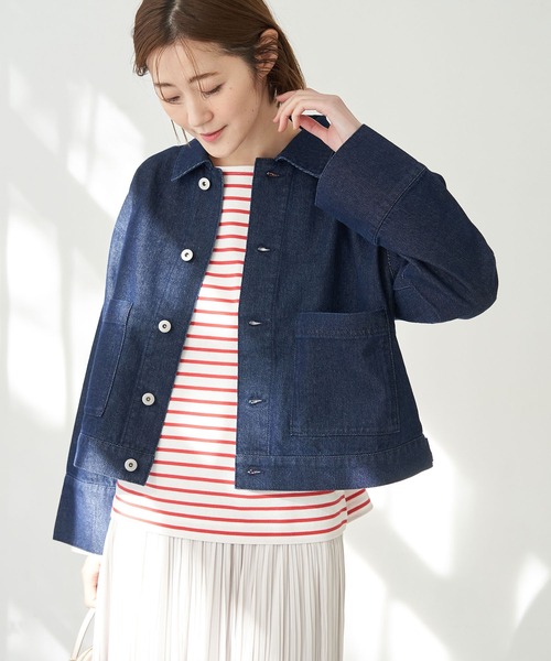 ROPE' PICNIC（ロペピクニック）の「デニムジャケット（デニムジャケット・レディース・ネイビー/ブルー系その他3・38）」の2枚目の写真