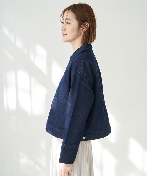 ROPE' PICNIC（ロペピクニック）の「デニムジャケット（デニムジャケット・レディース・ネイビー/ブルー系その他3・38）」の9枚目の写真