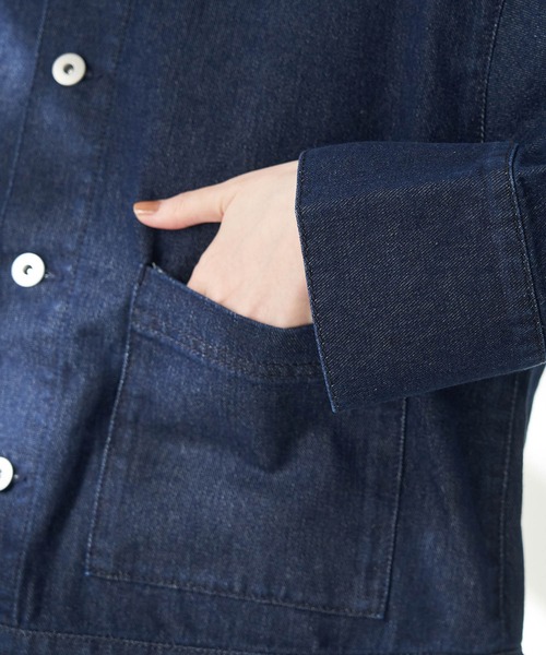 ROPE' PICNIC（ロペピクニック）の「デニムジャケット（デニムジャケット・レディース・ネイビー/ブルー系その他3・38）」の11枚目の写真