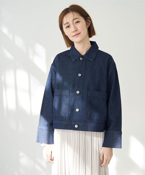 ROPE' PICNIC（ロペピクニック）の「デニムジャケット（デニムジャケット・レディース・ネイビー/ブルー系その他3・38）」の18枚目の写真